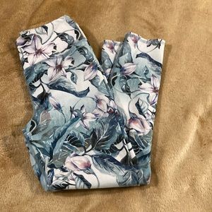 Floral leggings